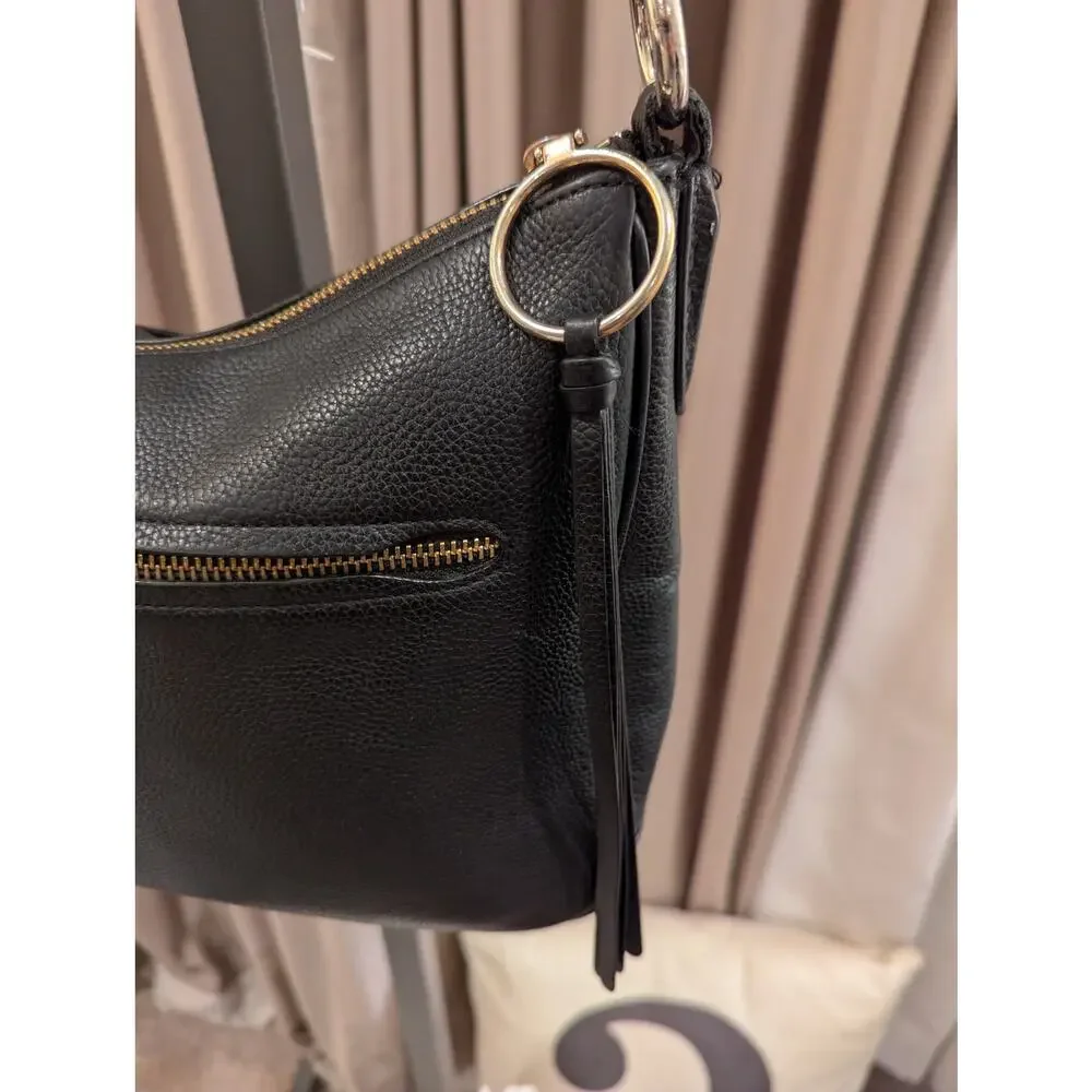 Coach Womens Vintage Leather Crossbody Black Handbag - Picture 9 of 16